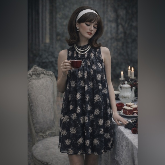 Joie Dresses & Skirts - Joie Black Mock Neck Sleeveless Shift Dress XS | Minimalist Quiet Luxury Chic